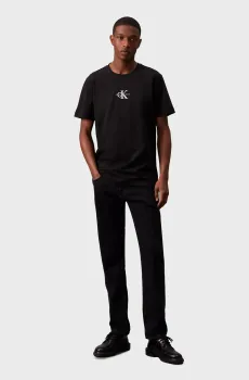 Мужская черная футболка MONOLOGO TEE Черный M Calvin Klein Jeans J30J325649