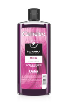 Оттеночный ополаскиватель для волос Delia Cosmetics Cameleo Розовый, 200 мл