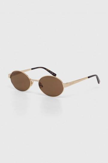 Солнцезащитные очки Saint Laurent женские цвет золотой SL 692 Солнцезащитные очки Saint Laurent женские цвет золотой SL 692