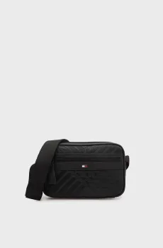 Мужская черная сумка TEXTURE CAMERA Черный ONESIZE Tommy Hilfiger AM0AM14847