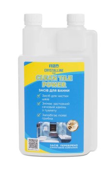 Средство для удаления сложных соляных налетов Crystalline Shop Clean Tile Power, 1 л