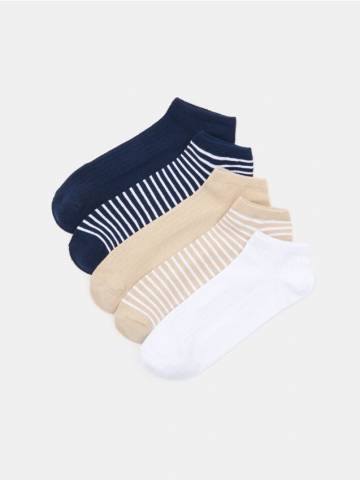 Шкарпетки, 5 пар - різнобарвний Шкарпетки, 5 пар - різнобарвний