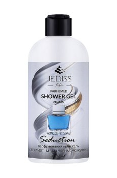 Парфюмированный крем-гель для душа Jediss Seduction Parfumed Shower Gel мужской, 200 мл