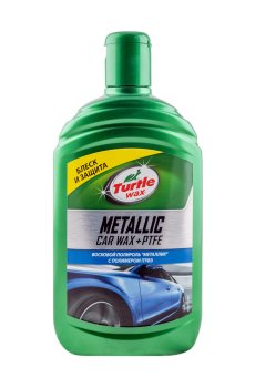 Полироль для покрытия металлик Turtle Wax GL + PTFE (с тефлоном), 500 мл