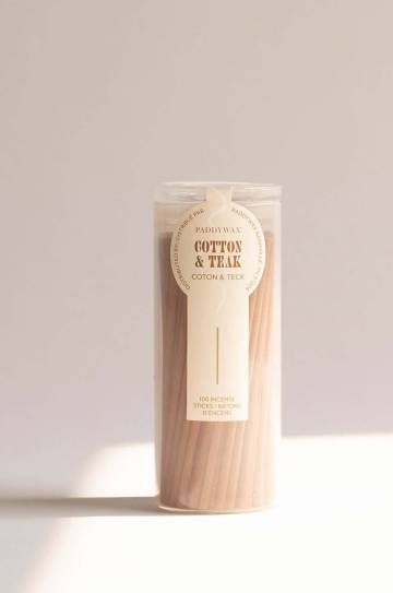 Набор благовоний Paddywax Cotton & Teak 100-pack Набор благовоний Paddywax Cotton & Teak 100-pack
