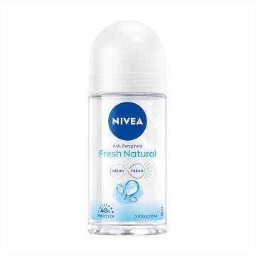 Шариковый антиперспирант NIVEA Fresh Natural Натуральная свежесть, женский, 50 мл Шариковый антиперспирант NIVEA Fresh Natural Натуральная свежесть, женский, 50 мл
