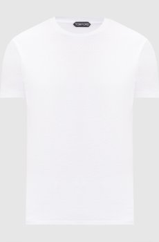 Белая футболка с перфорацией