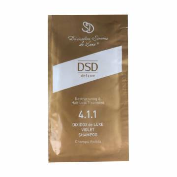 Фиолетовый шампунь для волос DSD De Luxe Violet Shampoo 4.1.1, 10 мл Фиолетовый шампунь для волос DSD De Luxe Violet Shampoo 4.1.1, 10 мл
