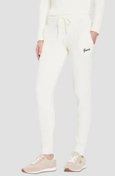 Женские белые брюки Белый L Guess V5BB20.Z0572;G1O6