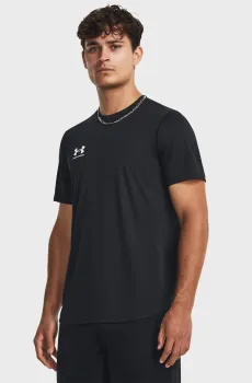 Мужская черная футболка UA Ms Ch. Train SS Черный S Under Armour 1379589-001