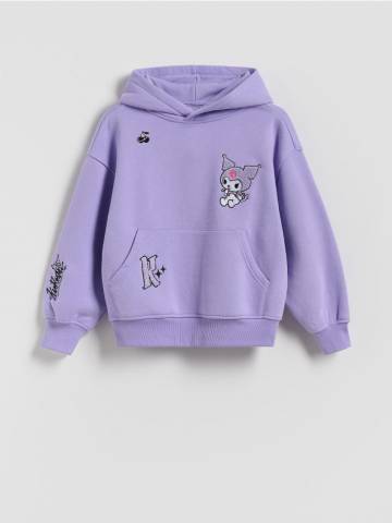 Reserved - Бавовняна толстовка Kuromi - фіолетовий - 258FA-45X