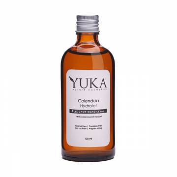 Гидролат для лица, тела и волос Yuka Calendula Hydrolat, 100 мл Гидролат для лица, тела и волос Yuka Calendula Hydrolat, 100 мл