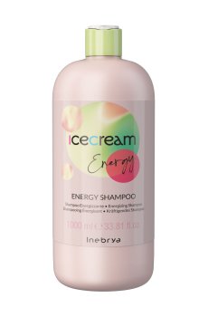 Шампунь Inebrya Ice Cream Energy Shampoo от выпадения, с экстрактом перца и олигоэлементами, 1 л