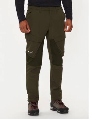 Salewa Штани outdoor Puez 28482 Зелений Regular Fit Salewa Штани outdoor Puez 28482 Зелений Regular Fit