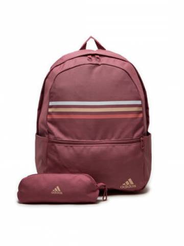 adidas Рюкзак Classic Horizontal 3-Stripes IZ1897 Рожевий adidas Рюкзак Classic Horizontal 3-Stripes IZ1897 Рожевий