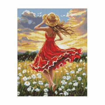 Алмазная мозаика Ideyka Танец в поле, 40*50 см (AMO8250) Алмазная мозаика Ideyka Танец в поле, 40*50 см (AMO8250)