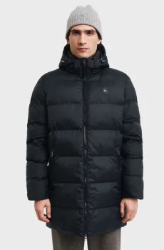Мужская черная куртка ACTIVE CLOUD MID LENGTH JACKET Черный 3XL Gant 7006453