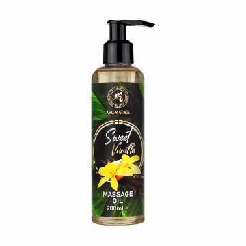 Массажное масло для тела Ароматика Sweet Vanilla Massage Oil, 200 мл Массажное масло для тела Ароматика Sweet Vanilla Massage Oil, 200 мл