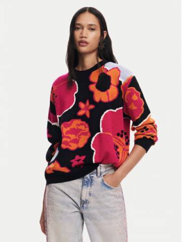 Desigual Светр Niagara 24WWJF32 Кольоровий Regular Fit Desigual Светр Niagara 24WWJF32 Кольоровий Regular Fit