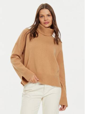 Liu Jo Светр WF4434 MS009 Коричневий Regular Fit Liu Jo Светр WF4434 MS009 Коричневий Regular Fit