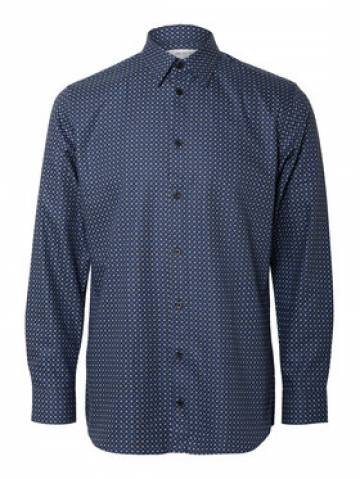 Selected Homme Сорочка 16087706 Cиній Slim Fit Selected Homme Сорочка 16087706 Cиній Slim Fit