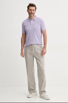 Хлопковое поло United Colors of Benetton