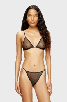 Женский черный бюстгальтер LUNA-GFT Черный L Diesel A17738 0HGBG