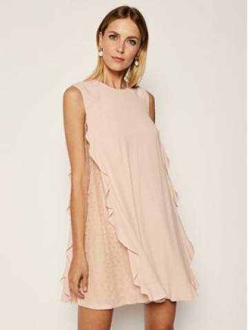 Red Valentino Коктейльна сукня TR0VAN20 Рожевий Regular Fit Red Valentino Коктейльна сукня TR0VAN20 Рожевий Regular Fit