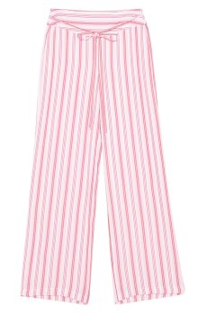 Cropp - Штани в смужку - пастельний рожевий