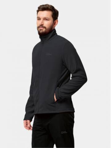 Jack Wolfskin Флісовий реглан Taunus Fz 1711451 Чорний Regular Fit Jack Wolfskin Флісовий реглан Taunus Fz 1711451 Чорний Regular Fit
