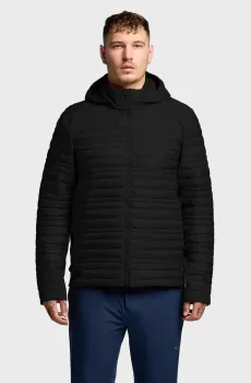 Мужская черная ветровка HURRICANE INSULATED Черный M Saucony SAM800350-BK