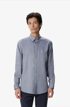 Мужская синяя рубашка Синий 39 Lacoste CH242424L