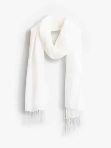 Mohito - Шарф із високим вмістом віскози - кремовий - ONE SIZE
