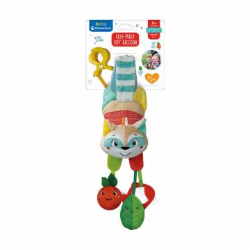 Игрушка-погремушка на коляску Clementoni Енот, с рождения, 18*34*11 см (17789) Игрушка-погремушка на коляску Clementoni Енот, с рождения, 18*34*11 см (17789)
