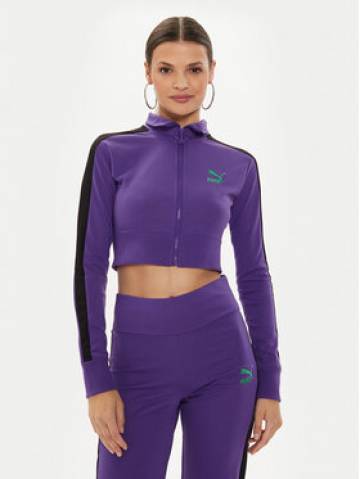 Puma Світшот DUA LIPA 536628 Фіолетовий Slim Fit Puma Світшот DUA LIPA 536628 Фіолетовий Slim Fit
