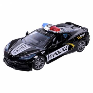 Автомодель Автопром Поліцейська машина чорна (AP74196/2) Автомодель Автопром Поліцейська машина чорна (AP74196/2)