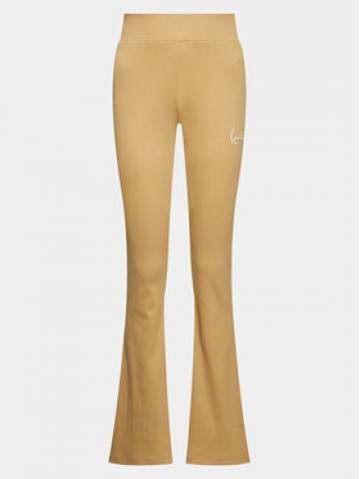 Karl Kani Спортивні штани Small Signature Flared Rib 6104086 Бежевий Flare Fit Karl Kani Спортивні штани Small Signature Flared Rib 6104086 Бежевий Flare Fit