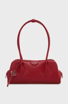 Женская красная сумка EMBLEM TRIO SHOULDER Красный ONESIZE Calvin Klein LV04F3369G