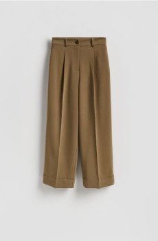 Reserved - Штани-кюлоти - світло-оливковий - 187IS-81X