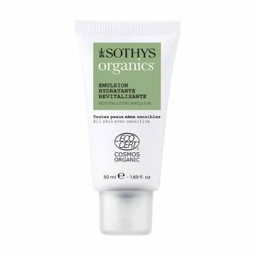 Уценка! Увлажняющая восстанавливающая эмульсия для лица Sothys Organics Revitalizing Emulsion для всех типов кожи, 50 мл