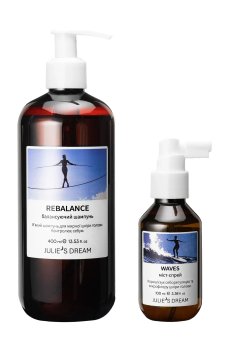Набор для волос Julies Dream Oil Balance Set (шампунь, 400 мл + мист-спрей, 100 мл)