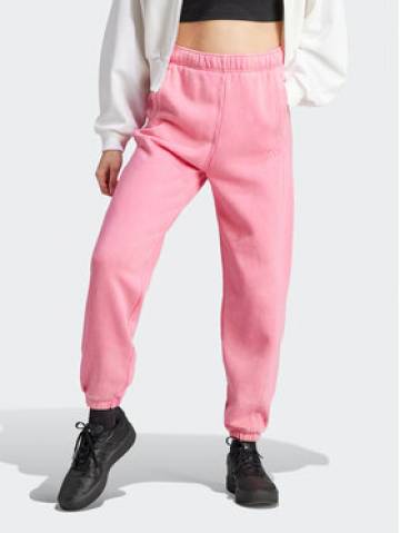 adidas Спортивні штани ALL SZN Fleece Washed IK4257 Рожевий Loose Fit adidas Спортивні штани ALL SZN Fleece Washed IK4257 Рожевий Loose Fit
