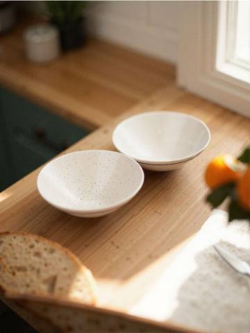 Миски, 2 шт. - білий