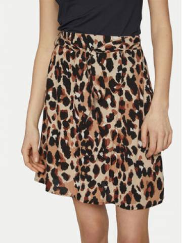 Vila Спідниця трапеція Moashly 14089471 Чорний Regular Fit Vila Спідниця трапеція Moashly 14089471 Чорний Regular Fit