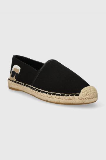 Эспадрильи Karl Lagerfeld KAMINI цвет чёрный KL80111N Эспадрильи Karl Lagerfeld KAMINI цвет чёрный KL80111N