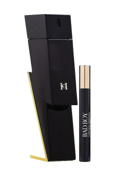 Парфюмированный набор мужской Carolina Herrera Bad Boy (туалетная вода, 100 мл + туалетная вода, 10 мл)