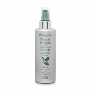 Уценка! Увлажняющий крем-флюид для тела LErbolario Silver Bouquet Fluid Body Cream Серебряный букет, 200 мл Уценка! Увлажняющий крем-флюид для тела LErbolario Silver Bouquet Fluid Body Cream Серебряный букет, 200 мл