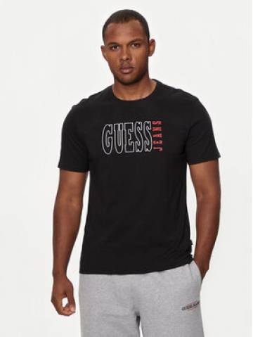 Guess Jeans Футболка M4YI56 K8HM0 Чорний Slim Fit Guess Jeans Футболка M4YI56 K8HM0 Чорний Slim Fit