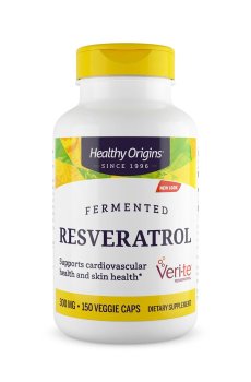 Ресвератрол Healthy Origins Resveratrol 300 мг, 150 вегетарианских капсул