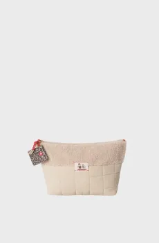 Женская бежевая косметичка Snoopy Бежевый ONESIZE womensecret 4842050